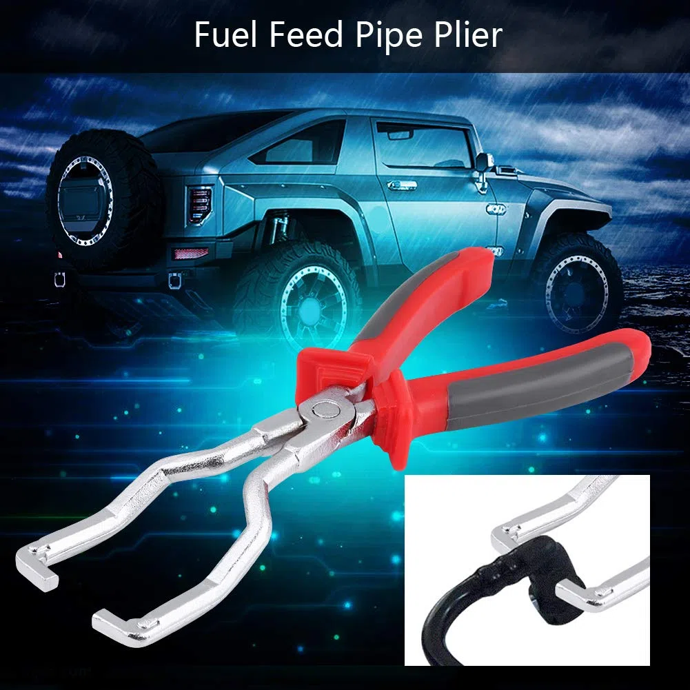 Alicates para tubería de alimentación de combustible, alicates para tubería de alimentación de combustible para coche, herramienta de eliminación de abrazadera de abrazadera de manguera de línea de co