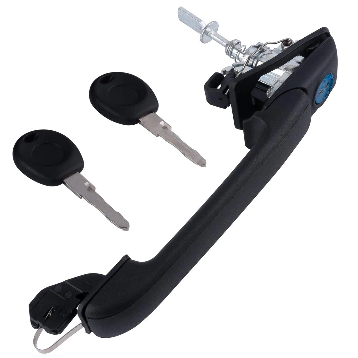 Manijas Exteriores Puerta Izquierda 1H0837207 Compatible con VW Golf 3 (1991-1997), Vento, Cabriolet | Juego de 1 Manijas Exteriores de Reemplazo para Lado Izquierdo