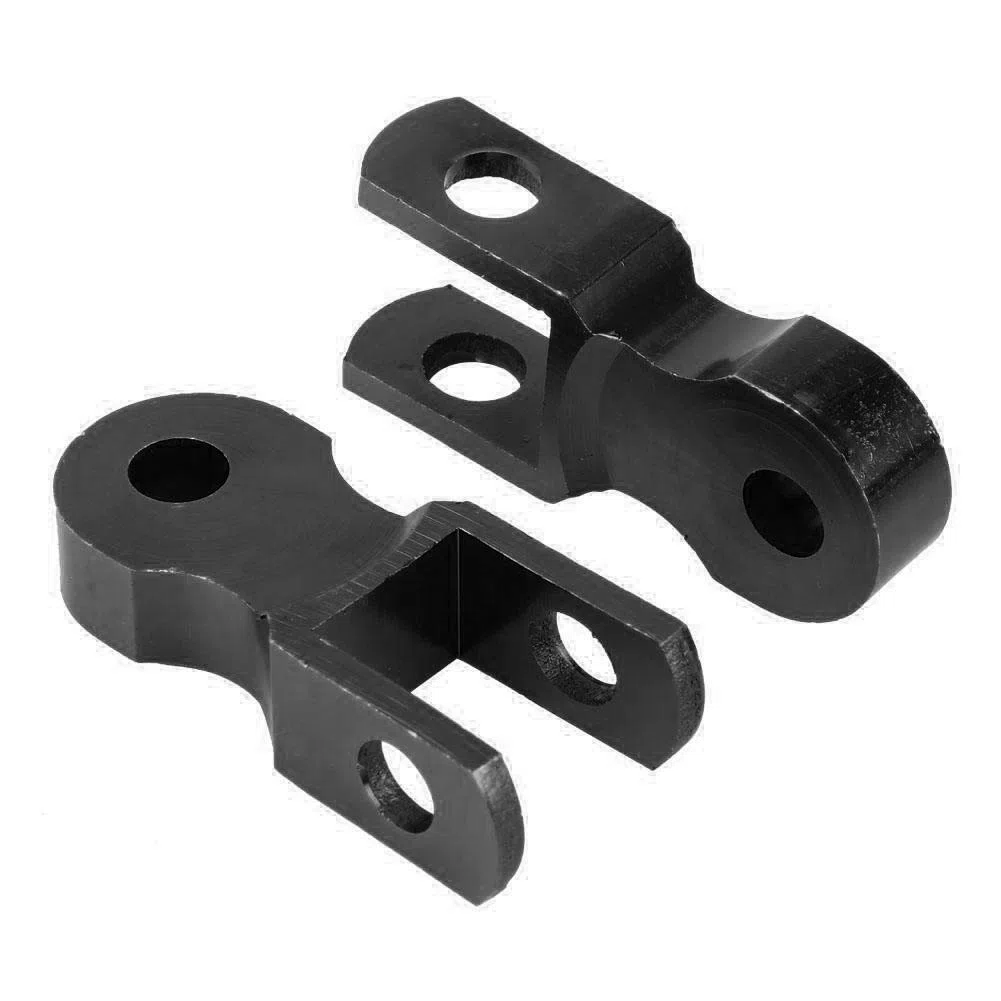 Qii lu 2 Unids Elevador de Amortiguador, Motocicleta Trasero Amortiguador Elevador 5 cm Dispositivo de Elevación Pad (Sin Tornillo)