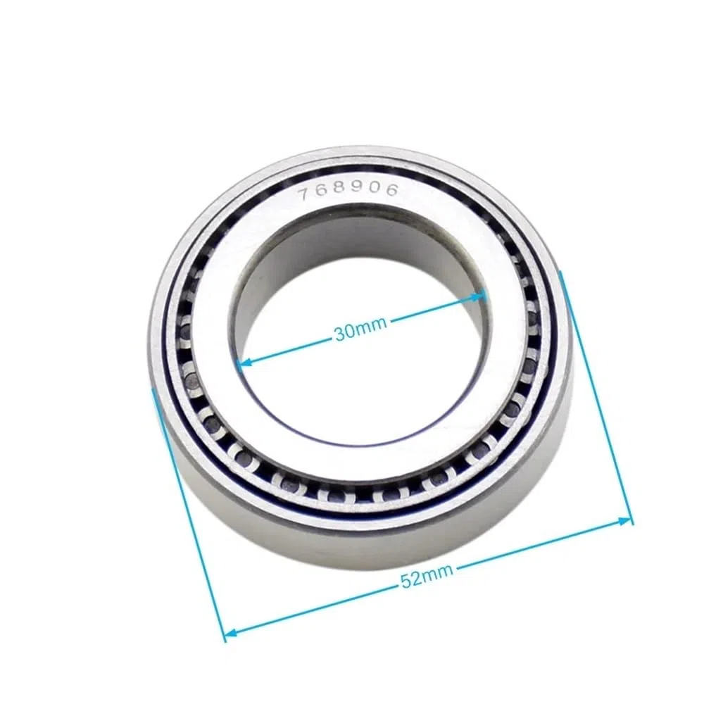 Kit juntas cojinete 1 Uds. Rodamiento De Dirección Presión Rodillo Cónico 52 * 30mm 768906