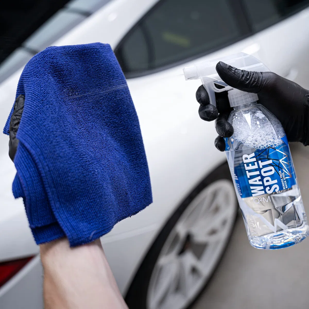 GYEON Q²M WaterSpot - Potente removedor de manchas de agua para pintura automotriz y coches con revestimiento cerámico - Seguro, eficaz y fácil de usar - Producto esencial para el mantenimiento de los