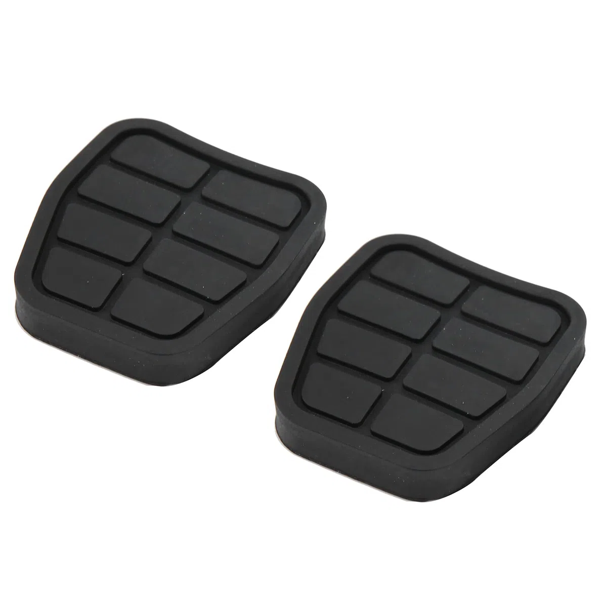Almohadilla de Pedal de Freno, Material de Goma, Diseño Antideslizante, Reemplazo de Almohadilla de Pedal de Embrague de 2 Piezas para Vehículo 321721173