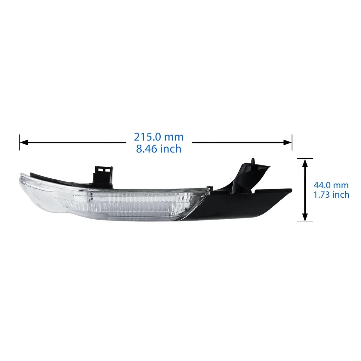 Espejo Retrovisor Señal Giro Para VW Polo 9N3 Para Skoda Para Octavia II 2005-09 Luz Señal Giro Espejo Retrovisor LED Izquierda Derecha 1Z0949102C(Right)