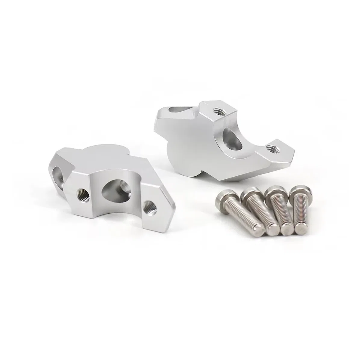 Moto Manillar Elevador para Voge para DS900X para Voge 900 para DSX para DSX900 DS 900 X Motocicleta Plata Manillar Riser Bar Mount Handle Clamp Moto Elevador de Manillar
