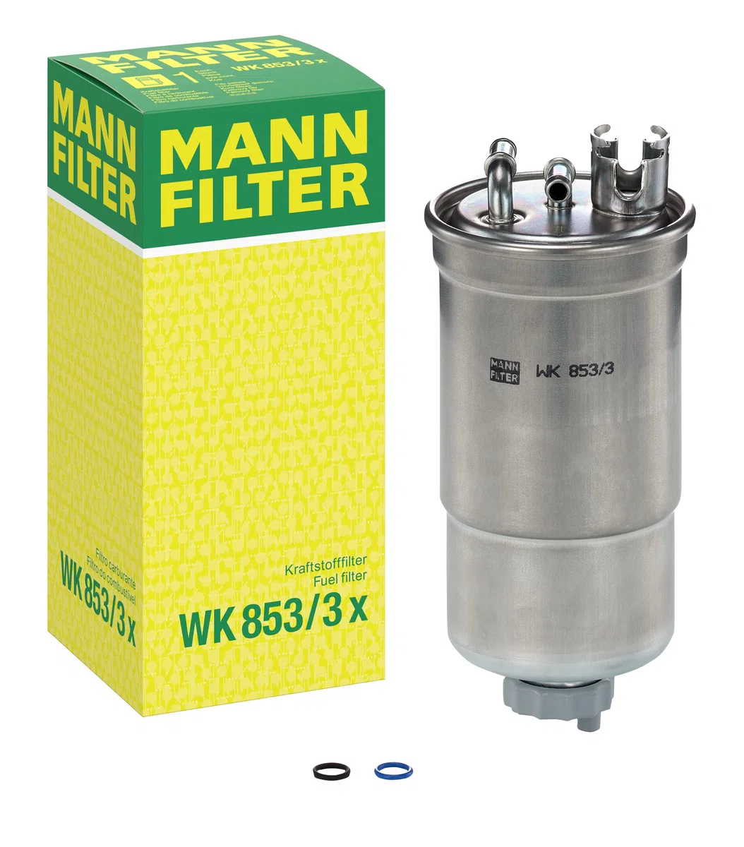 MANN-FILTER WK 853/3 x Filtro de combustible - para Automóviles + Vehículos de transporte